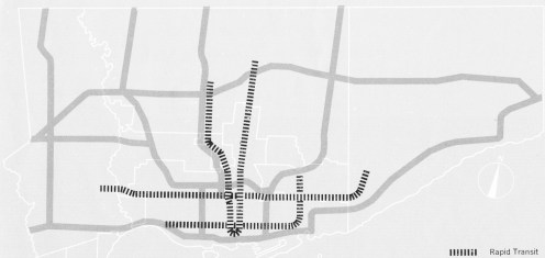 Transportation planning for the outward migration, 1960s